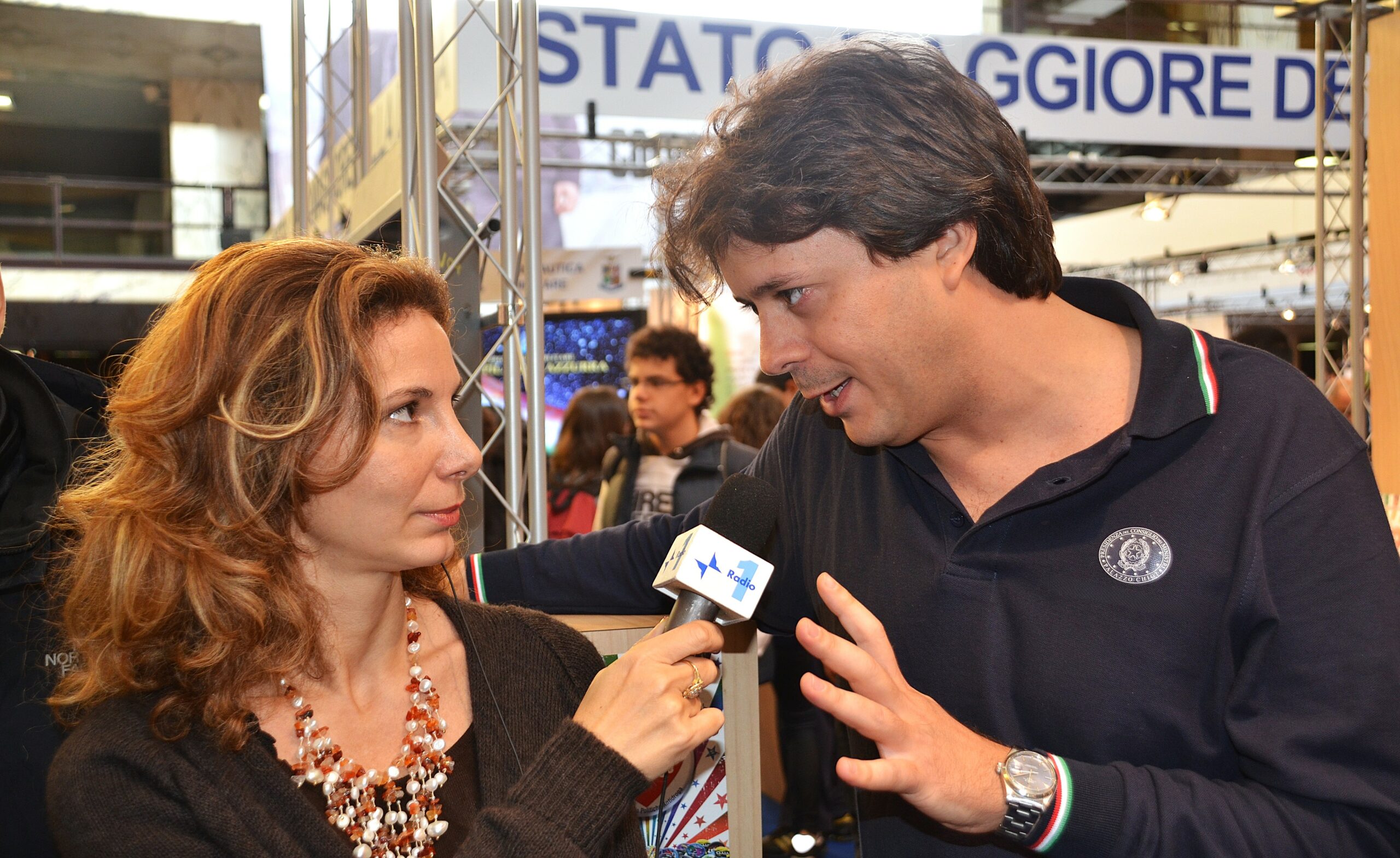 Intervista RAI 1 a Paolo Berretta - Primo ricercatore ISS nel corso di Dire Giovani Dire Futuro