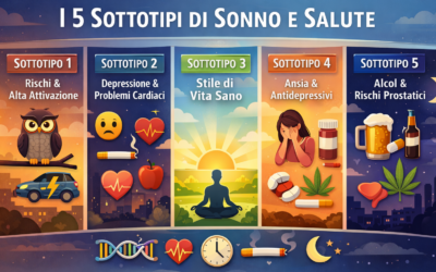 Salute e stili di vita: 5 profili sonno