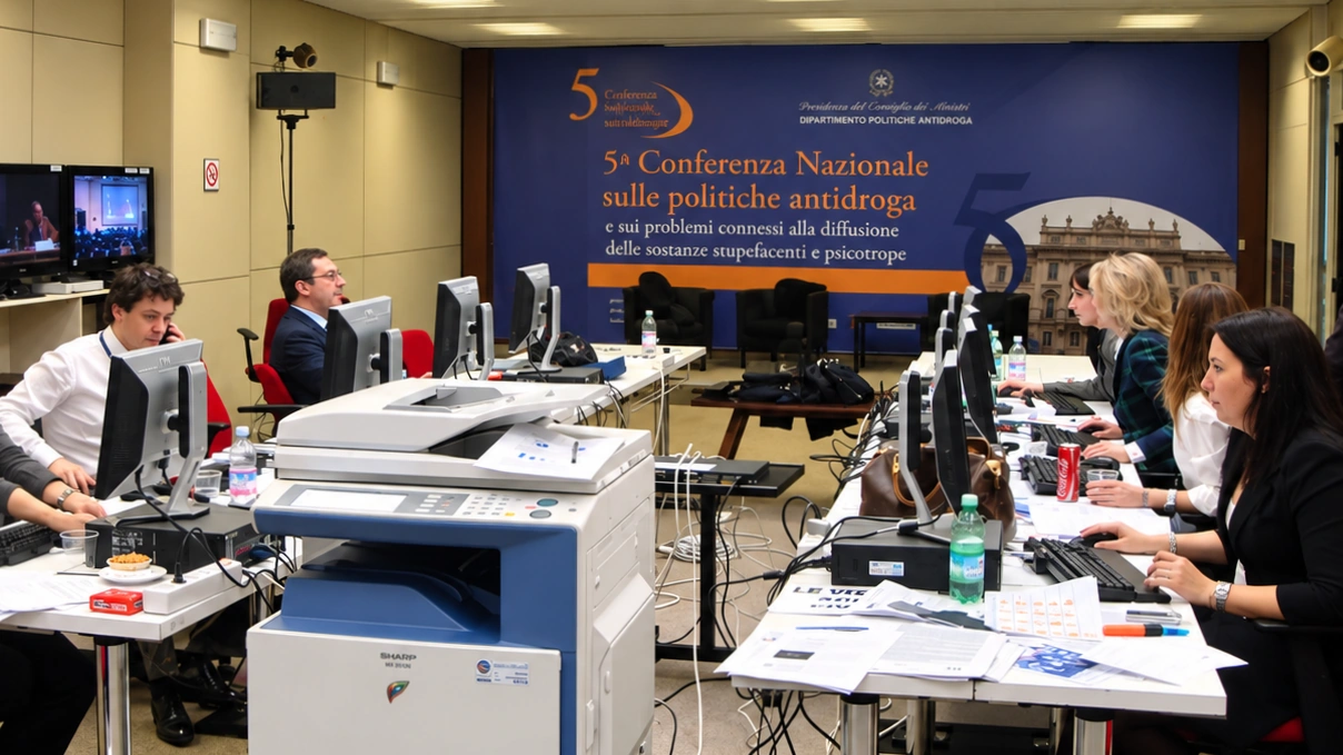 5ª Conferenza Nazionale sulle Droghe di Trieste 2009, contesto congressuale della presentazione ISS sul JWH-018