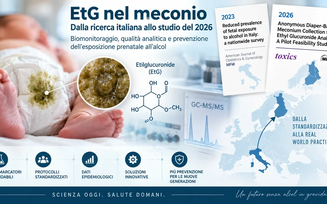 Analisi dell’etilglucuronide nel meconio per il biomonitoraggio dell’esposizione prenatale all’alcol
