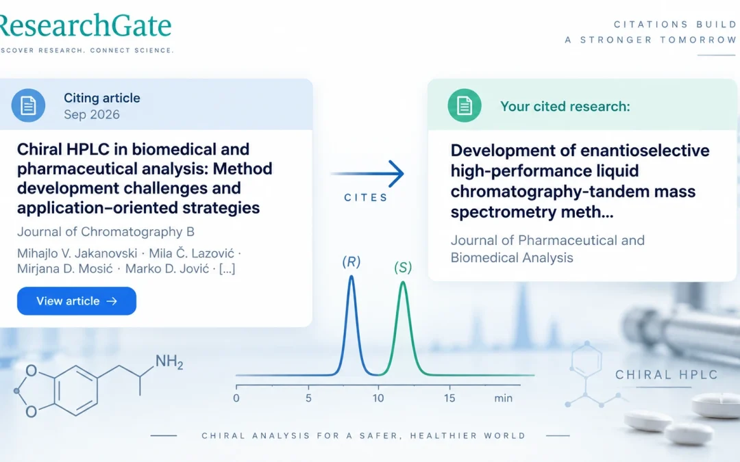 HPLC chirale e LC-MS/MS per l'analisi enantioselettiva di MDMA e metaboliti nelle matrici biologiche