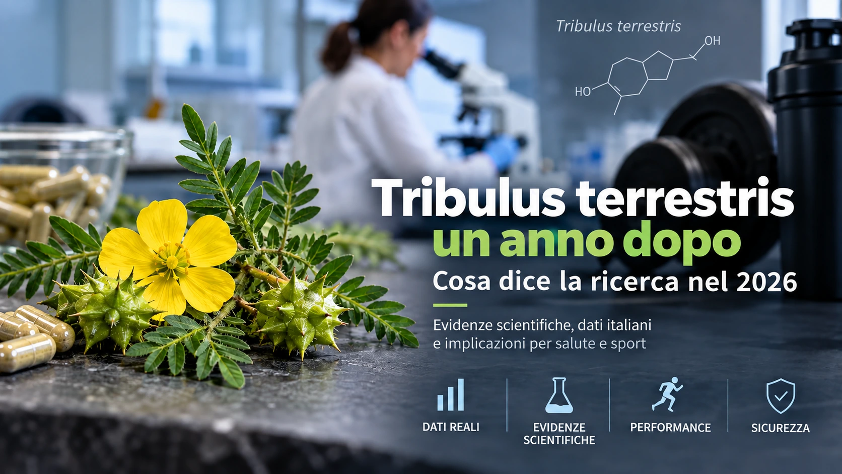 ribulus terrestris e analisi scientifica degli effetti ormonali e sportivi