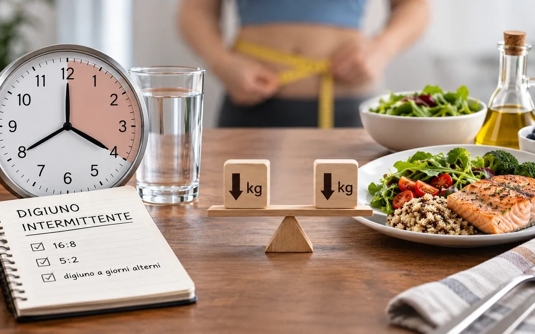 Digiuno intermittente e perdita di peso, confronto tra finestra alimentare e alimentazione equilibrata